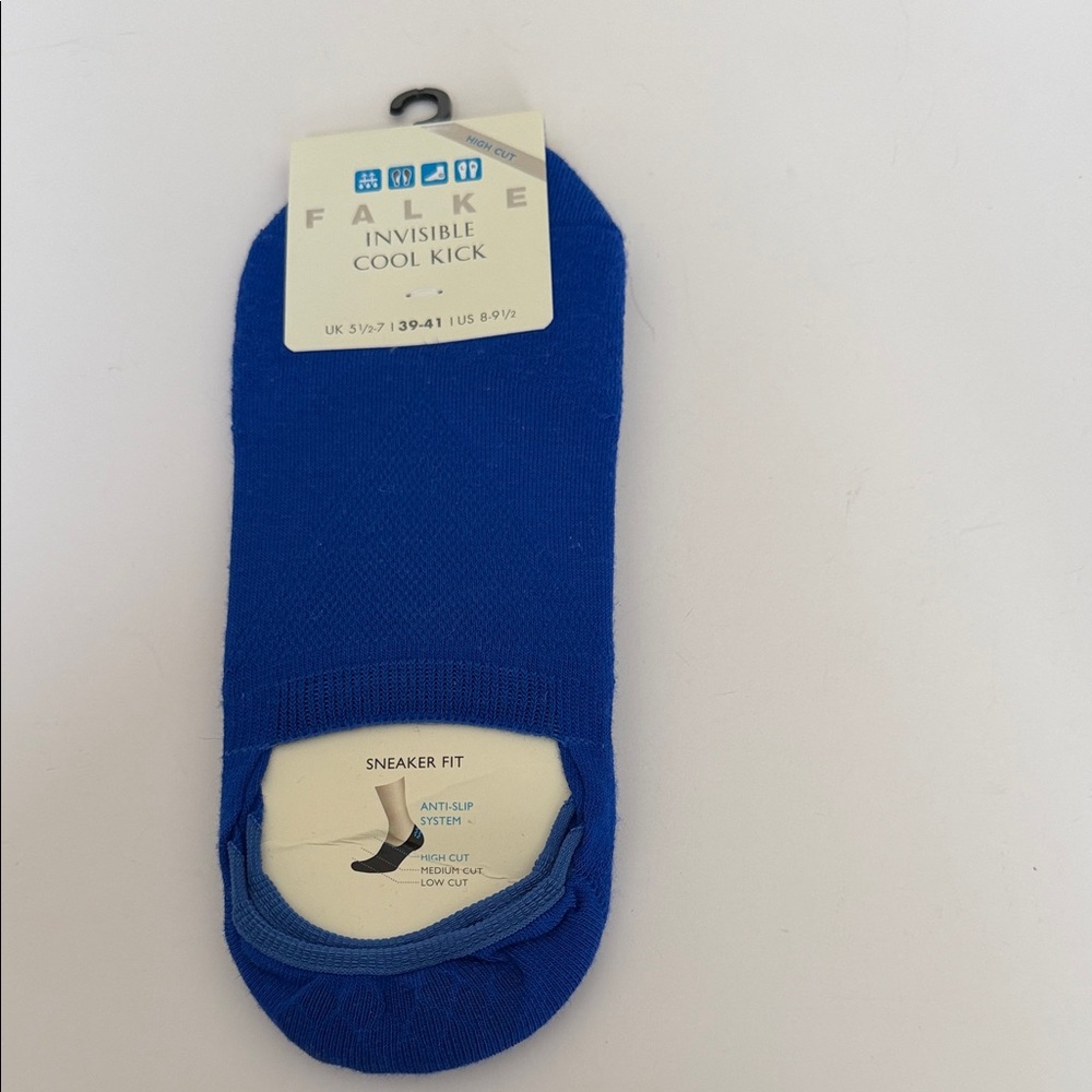 Falke Bright Blue Invisible Socks